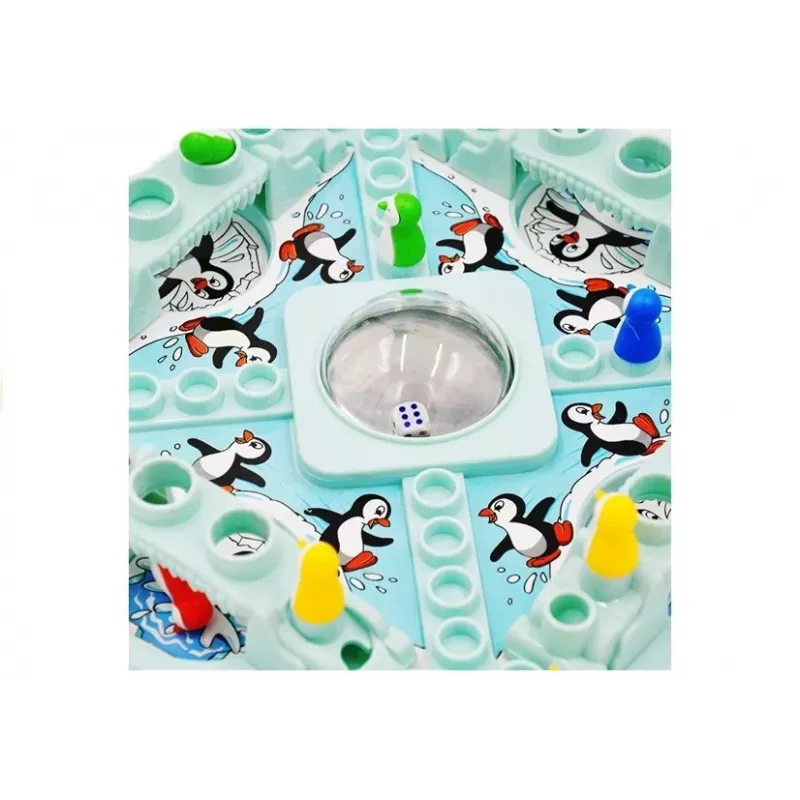 LEAN TOYS Jogo de família Chinese Penguins - Penguin Race