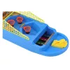 LEAN TOYS Jogo arcade de basquetebol com lançador de bolas