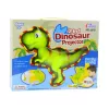 LEAN TOYS Projetor T-Rex dinossauro para desenhar e pintar 18 imagens marcadores 2 em 1