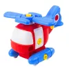 LEAN TOYS Helicóptero desmontável Brinquedo de construção com chave de fendas e chave inglesa para crianças