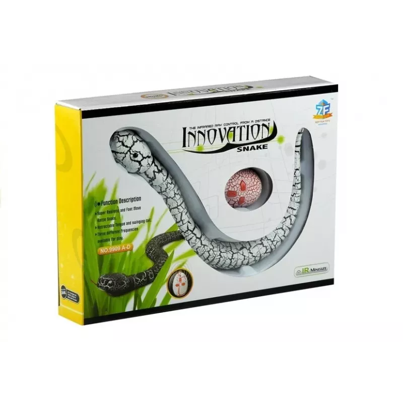 LEAN TOYS Serpente branca telecomandada