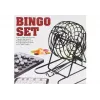 LEAN TOYS Conjunto de jogo de Bingo metálico Cartões reutilizáveis Máquina de lotaria