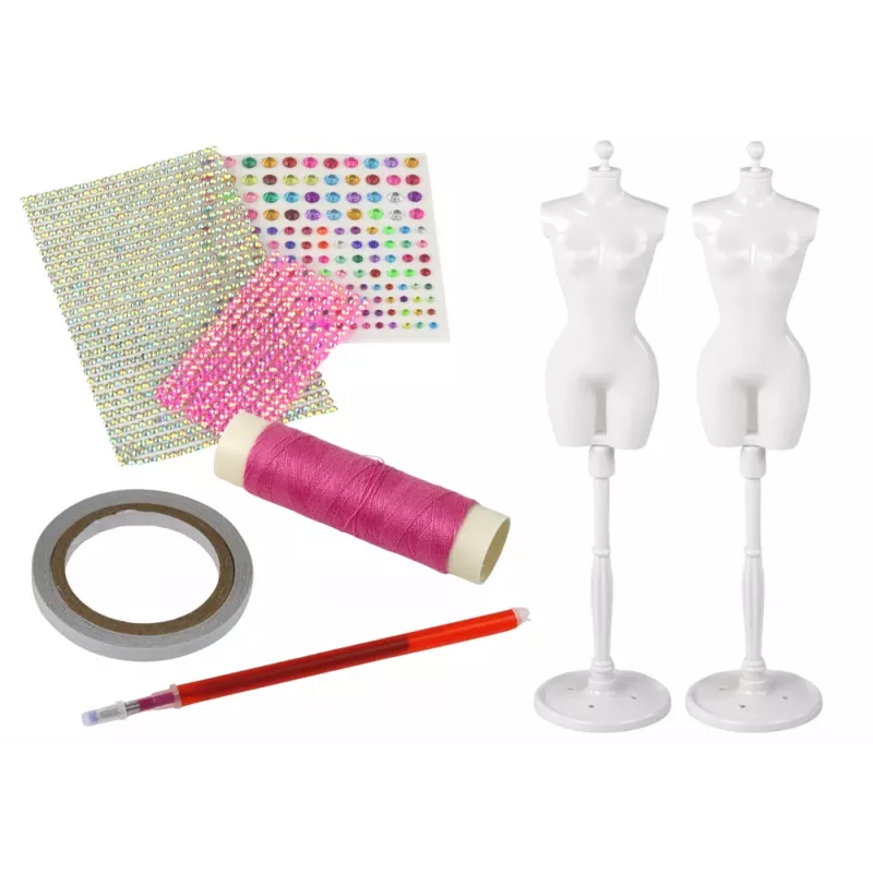 LEAN TOYS Conjunto de arte criativa para criar vestidos