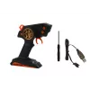 LEAN TOYS grande carro desportivo telecomandado 1:10 turquesa e preto