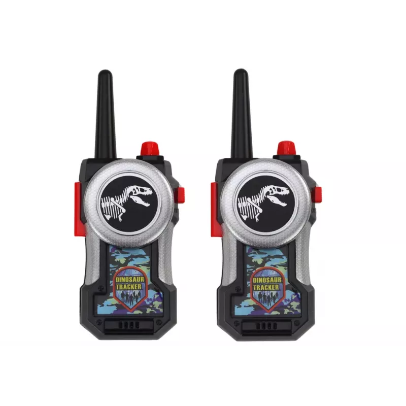 LEAN TOYS Walkie-Talkie Rastreador de Dinossauros Alcance 30-80m