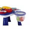 LEAN TOYS Mesa Educativa 2em1 Animais Marinhos Cesto Bolas 32cm x 25.5cm x 23cm