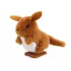 LEAN TOYS Canguru Saltitante de Corda em Peluche Decoração Castanho