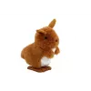 LEAN TOYS Canguru Saltitante de Corda em Peluche Decoração Castanho