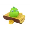 LEAN TOYS Brinquedo de Banho de Corda Dinossauro num Barco