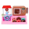 LEAN TOYS Conjunto Loja de Donuts Pastelaria Caixa Registadora Micro-ondas