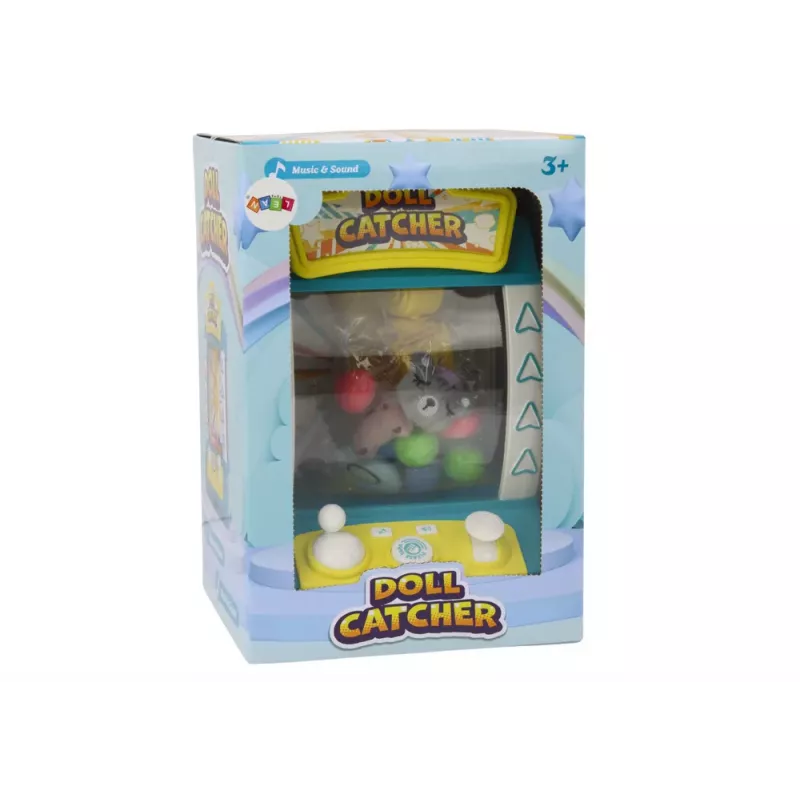 LEAN TOYS Jogo de Arcada Máquina de Garra para Agarrar Bonecas, Peluches, Bolas, Turquesa