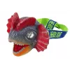 LEAN TOYS Lanterna de Cabeça Dinossauro Lanterna Faixa Ajustável 3 LEDs