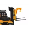 LEAN TOYS Empilhadora Amarela 1:16 Garfos Móveis Sons Luzes