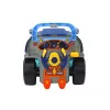 LEAN TOYS Kit de Montagem e Desmontagem de Camião com Motor de Oficina Azul