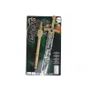 LEAN TOYS Conjunto de Espada e Machado de Cavaleiro - Arma de Cavaleiro para Crianças