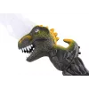 LEAN TOYS Sabre de Luz, Punho em Forma de Dinossauro, Verde