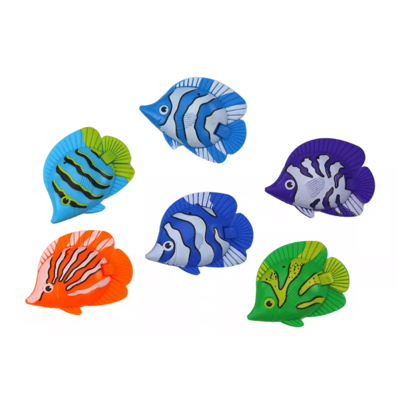 LEAN TOYS Cesto de Pesca Suporte para Peixe Tubarão Azul