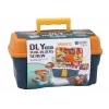 LEAN TOYS Puzzle de Construção 3D Blocos em Caixa DIY Desmontagem com Berbequim