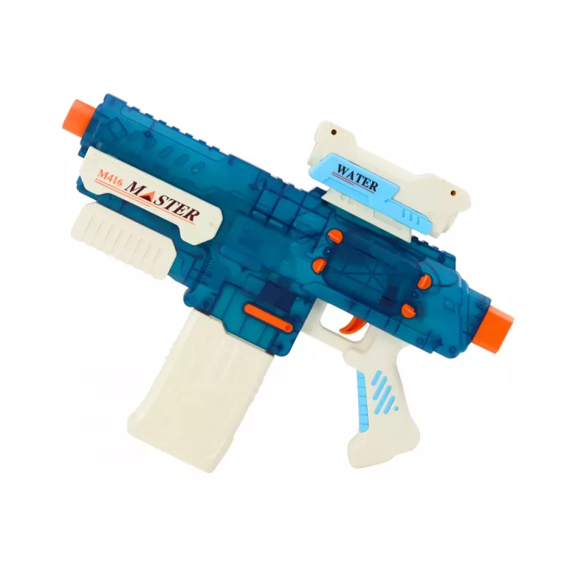 LEAN TOYS Espingarda de Água Recarregável M416 500ml Alcance 8-10m