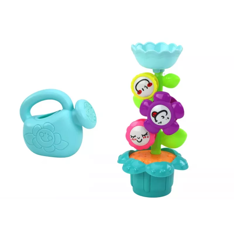 LEAN TOYS Brinquedo de Banho Regador de Flores Colorido