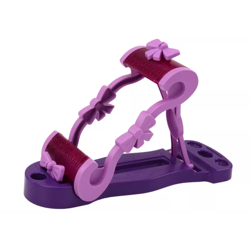 LEAN TOYS Conjunto Criativo de Joalharia com Fio de Bordar e Contas