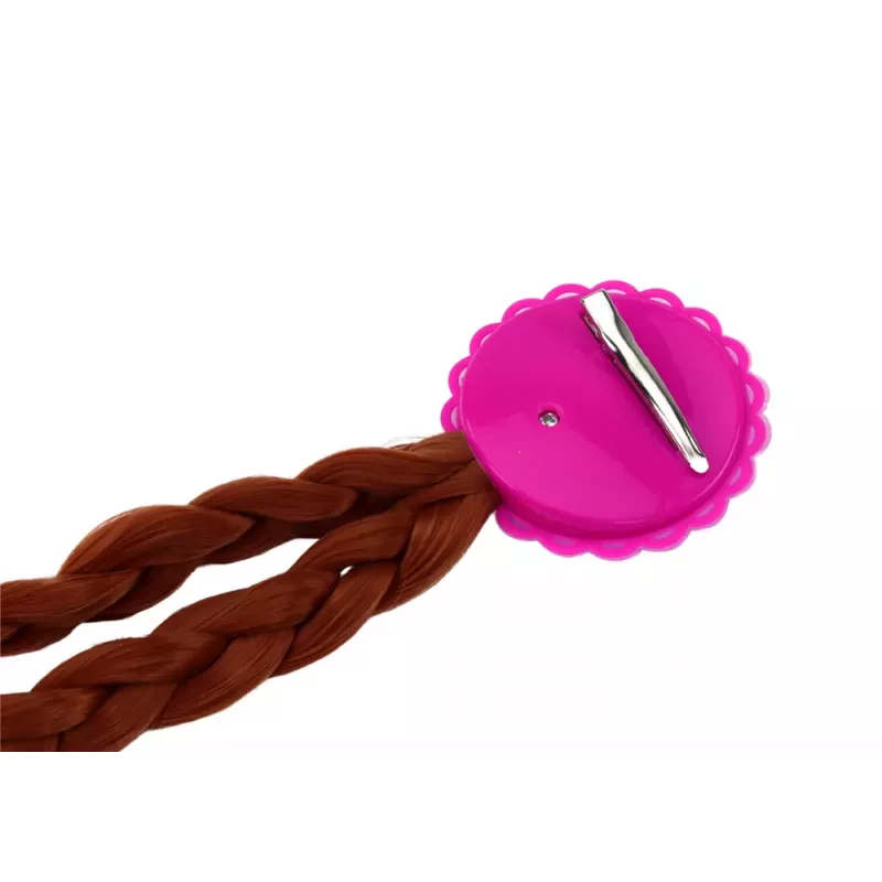 LEAN TOYS Conjunto de Acessórios Pequena Princesa Varinha Luva Coroa Tranças
