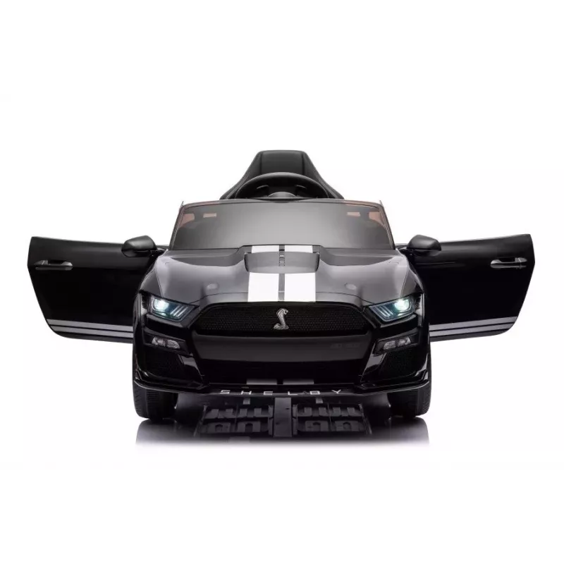 LEAN CARS Veículo a Bateria Ford Mustang GT500 Shelby Preto