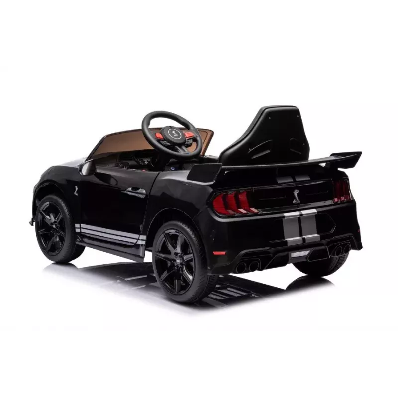LEAN CARS Veículo a Bateria Ford Mustang GT500 Shelby Preto