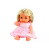 LEAN TOYS Boneca com Vestido Rosa-Claro com Função de Xixi, Biberão e Chocalho