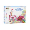 LEAN TOYS Mini Projetor Tetris Mesa 2in1 Blue Unicorn