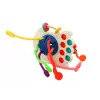 LEAN TOYS Polvo Colorido Mordedor Brinquedo Sensorial para Bebés