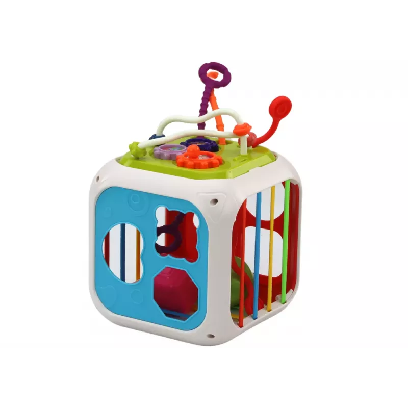 LEAN TOYS Cubo Educativo para Bebés Encaixe 7in1