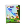 LEAN TOYS Conjunto de Jogo Dinossauros Vulcão Lançador de Foguetes Ajustável