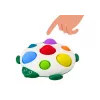 LEAN TOYS Brinquedo Sensorial Tartaruga Quadro Educativo Pop-It Abas