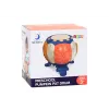 LEAN TOYS Abóbora Educativa Interativa Musical Luzes Sons Laranja