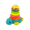 LEAN TOYS Tartaruga de Equilíbrio 2in1 Puzzle Rodas Luzes Sons