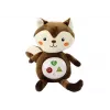 LEAN TOYS Esquilo de Peluche Brinquedo Educativo Interativo Ajuda a Dormir Melodias Fofas