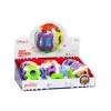 LEAN TOYS Bola Sensorial para Bebés, Borracha, Luzes, Sons, Colorida