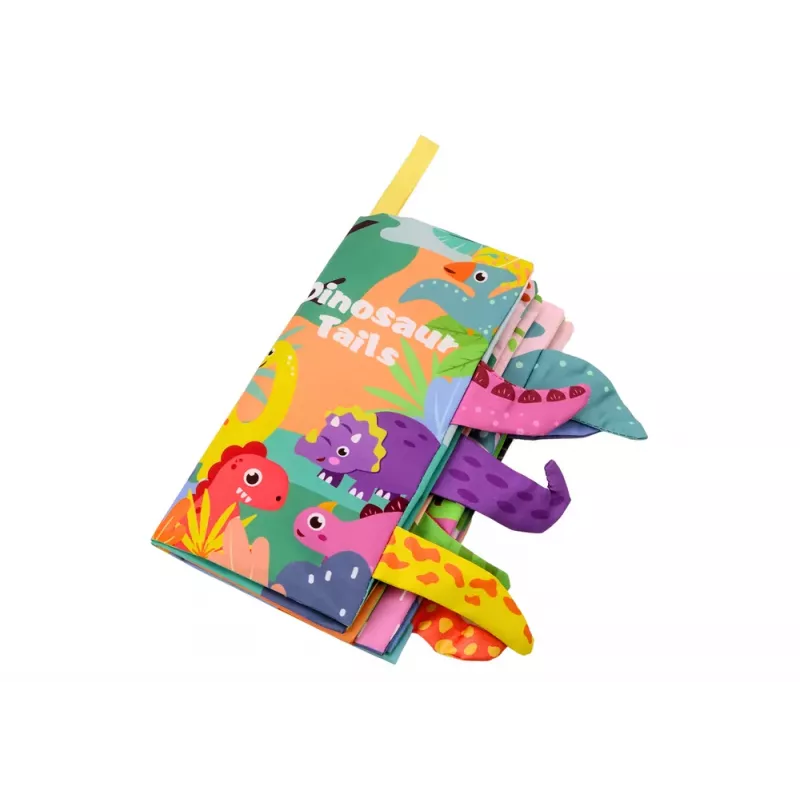 LEAN TOYS Livro Macio Animais Dinossauros com Som Colorido