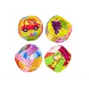 LEAN TOYS Conjunto de Bolas Macias Coloridas Educativas com Guizo 4 unid.