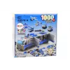 LEAN TOYS Camião da polícia Blocos de construção Conjunto 6em1 Police Vehicles 1000 unid.