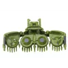 LEAN TOYS Ceifeira-debulhadora RC máquina agrícola telecomandada Verde