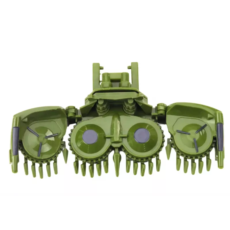 LEAN TOYS Ceifeira-debulhadora RC máquina agrícola telecomandada Verde