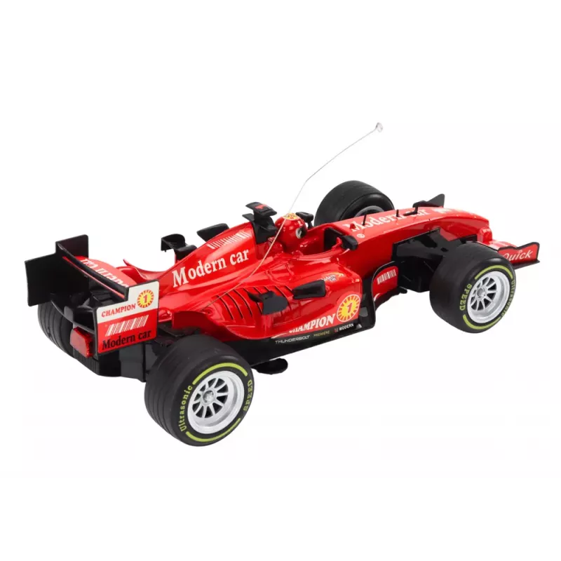 LEAN TOYS Racer RC telecomandado 1:12 Vermelho Luzes Sons