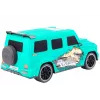 LEAN TOYS Carro telecomandado RC com dinossauro, escala 1:10, Verde
