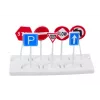 LEAN TOYS Lora camião reboque pista de corrida 2em1 luzes sons sinais carros vermelho