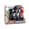 LEAN TOYS robô aparafusável com berbequim, chave de fendas, luz e som, azul-marinho