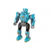 LEAN TOYS robô aparafusável com berbequim e chave de fendas, luz e som, turquesa