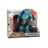 LEAN TOYS robô aparafusável com berbequim e chave de fendas, luz e som, turquesa