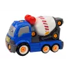 LEAN TOYS camião betoneira de desenhos animados para girar DIY azul
